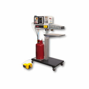 Tratamento a gás para tampografia